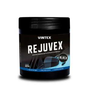 Revitalizador de Plásticos Externos Vintex Rejuvex Black 400g.